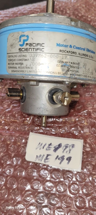 Used Pacific Scientific 14573000 ( Servo Motors Arizona US | ASSET CONVERSION SPECIALISTS, INC. #306151