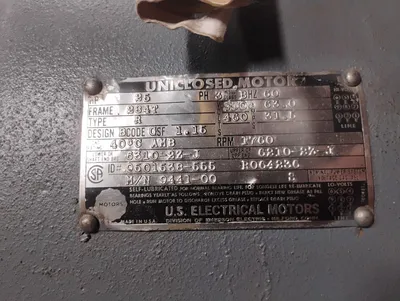 U.S. ELECTRICAL MOTORS 284T General Purpose Motors | ESS Industrial Equipment Sales (7)
