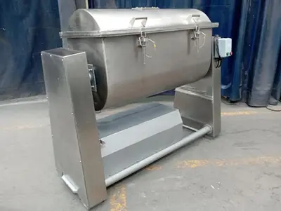 Stainless Steel 13 cu-ft Ribbon Blender