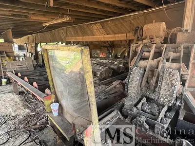 USED EDMISTON COMPLETE SAWMILL - DEBARKER, EDGER, CHIPPER