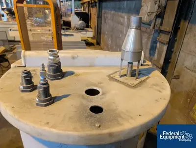 N/A (2) Poly tanks on legs