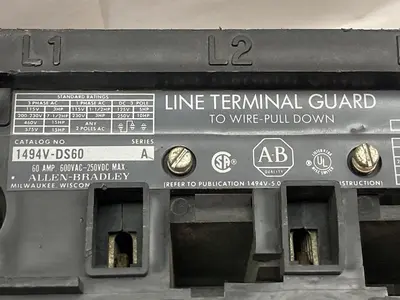Used ALLEN BRADLEY 1494V-DS60 Relays & Switches Ohio US | Surplus Asset Holdings #1568146