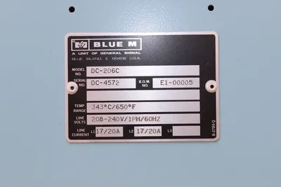 USED BLUE DC-206C