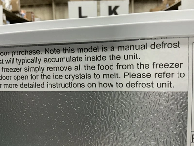 Used FRIGIDAIRE EFRF7003-6COM Freezers Michigan US | Miedema Asset Management Group #1322151