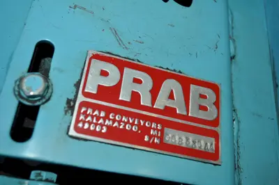 11.5" x 10' PRAB SCRAP CONVEYOR