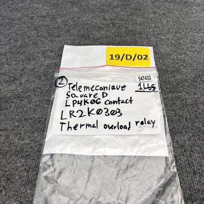 Used Telemecanique LR2K0303 PLC Contactors California US | Davliegogo LLC #1706771