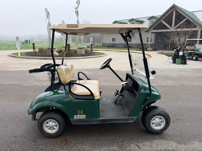 (1) 2017 E-Z-Go golf cart with a Kawasaki gas engine, model 625111G01, does not include Club canopy ...