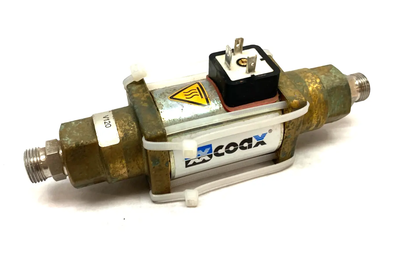 USED COAX DIRECT ACTING COAXIAL VALVE 2/2-WAY MK-10-NC-DN10-G1/4-24VDC