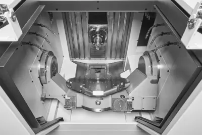 New | in-Stock KIWA 5-AXIS Horizontal Machining Centers US | Lamarche Machinery Inc #1259388