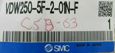 NEW SMC VDW250-5F-2-01N-F VALVE VDW2505F201NF