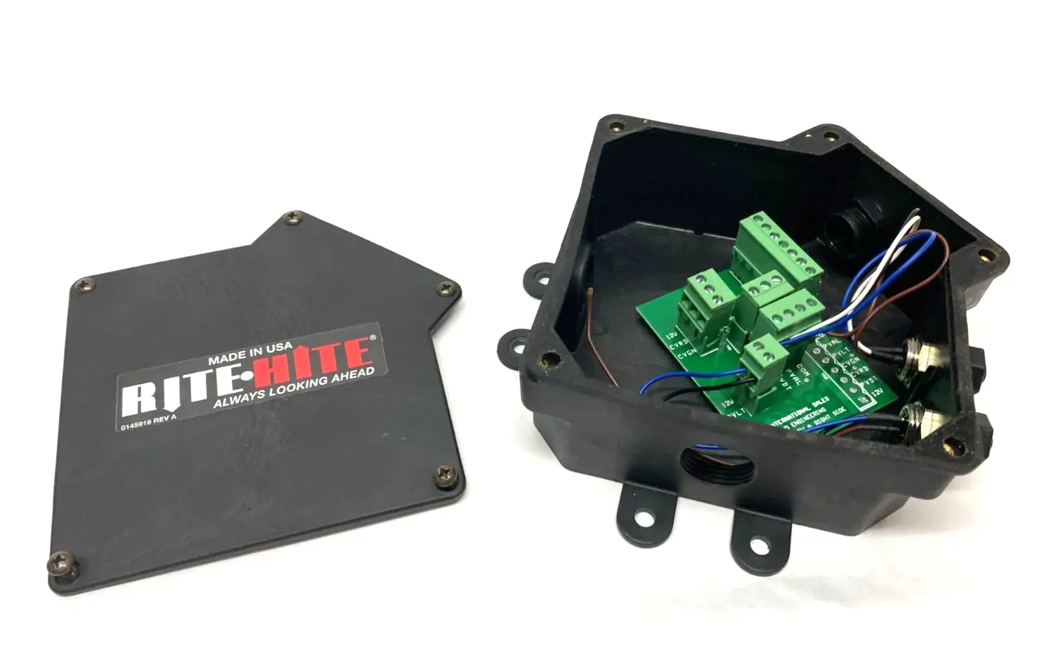 Used RITE HITE REV A RIGHT SIDE CONTROL MODULE ENCLOSURE WALL MOUNTED 0145918 Electrical Boxes | Maverick Industrial Sales #1119905