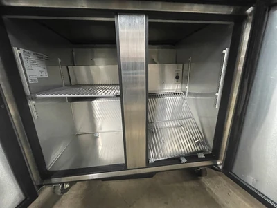 72-0354 True TUC-36 36” Two Door Self Contained Undercounter Cooler Refrigerator