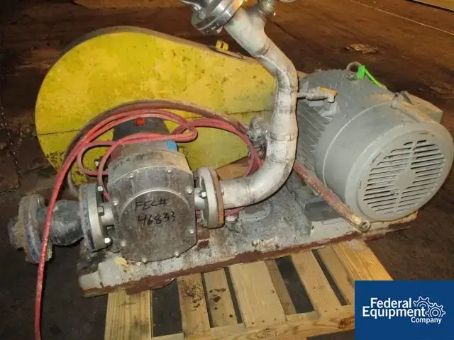 Used LOBEFLO 2" LOBEFLO ROTARY LOBE PUMP, S/S Pumps Ohio US | Federal Equipment Company #125848