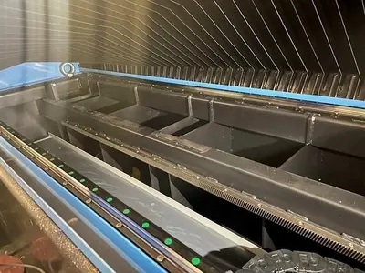 6' X 12" AKS MODEL WKX3S-612 WATERJET WITH 60,000 PSI