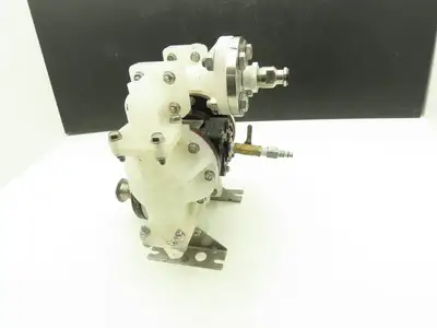 Sandpiper S10B1P2PPAS000 Pneumatic Diaphragm Air Pump 1" Non-Metallic Poly