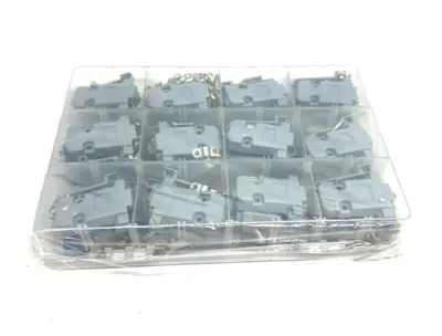 X002X2OKOB,MX-DB9 | Mxuteuk X002X2OKOB Female - Male Solder Type Connector DB9 MX-DB9 12 Sets 24 Pcs - New