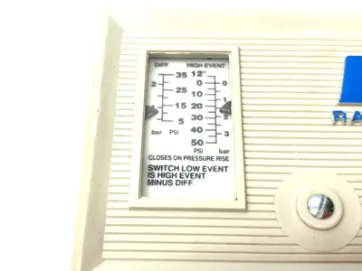 USED RANCO PRESSURE CONTROL UNIT, OPENS LOW MISSING COPPER CAPILLARY COIL