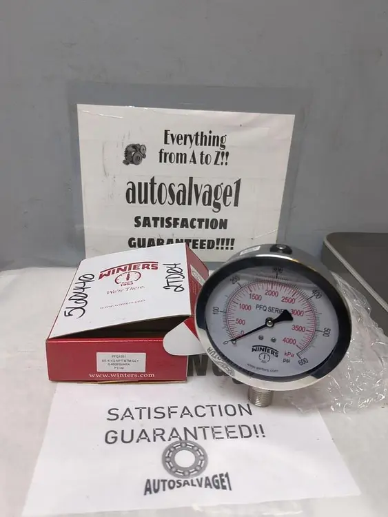 New | in-Stock WINTERS PFQ1551 Universal Pressure Meters Ohio US | Surplus Asset Holdings #1237492