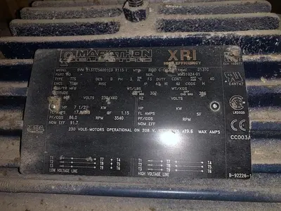 USED FYBROC COMPRESSOR