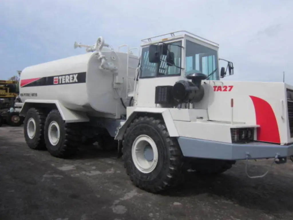 Used TEREX TA27 ARTICULATED WATER TRUCK Tanker trucks Florida US | USA Transequipment #1542618