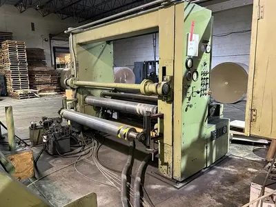 USED 84" BELOIT SLITTER/REWINDER MODEL 4 84" BELOIT SLITTER/REWINDER MODEL 4