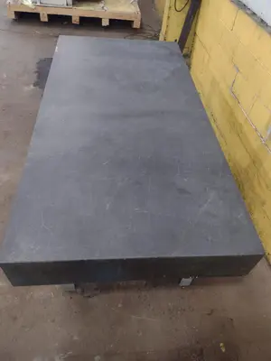 8' X 4' X 10" CHALLENGE PRECISION LAYOUT INSPECTION GRANITE TABLE: STOCK #23809