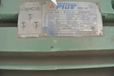 Used TECO-WESTINGHOUSE APH20002TE5 Motors (misc) British Columbia CA | Lenmark #294625