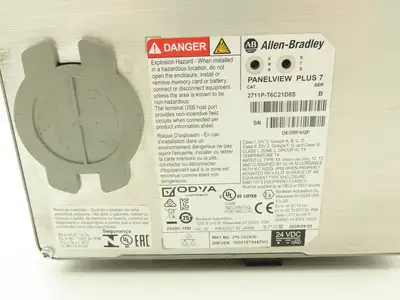 Allen Bradley 2711P-T6C21D8S PanelView Plus 7 Touch Screen Series B 24V