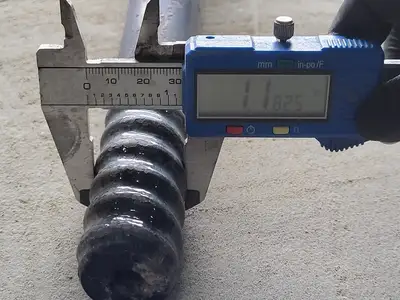 (1-1/8 in) Drilling Rod w/ Male & Female Ends