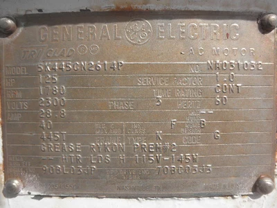 USED GENERAL ELECTRIC 5K445CN2614P