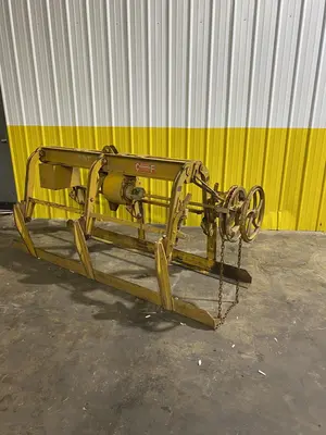 10,000 LB X 96" X 20"-48" ADJUSTABLE  CULLEN FRIESTEDT C F PARALLELOGRAM SHEET LIFTER: STOCK 15383