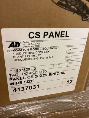 Parker ATI CS 20″ X 20″ Spray Booth Filter 4137031 -NIB of 12