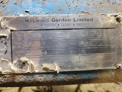 USED HAYWARD GORDON SP15N