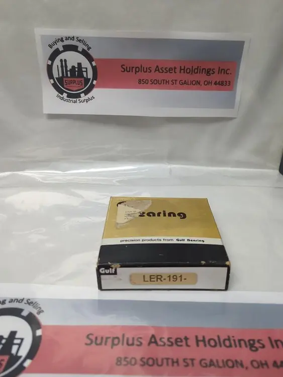 New | in-Stock GULF LER-191 Bearings | Surplus Asset Holdings #1200814