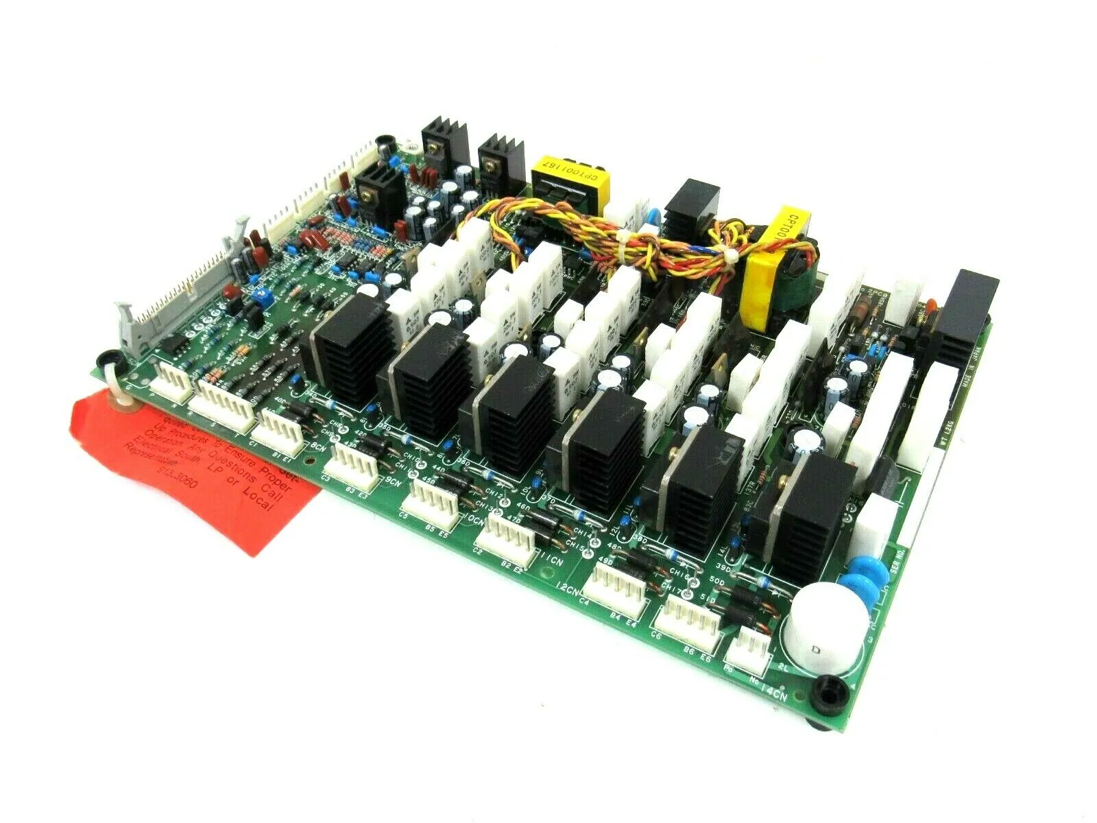 REFURBISHED YASKAWA ELECTRIC JPAC-C266-ETL BASE DRIVER BOARD JPACC266ETL