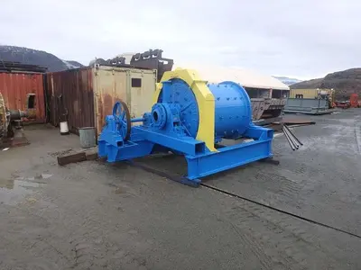 Ball Mill, 4' Diameter x 5' Long, Denver, Rubber Lined - #D745262