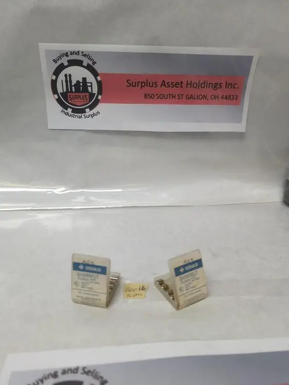 New | in-Stock GOULD SHAWMUT GGC-1-1/4 Miscellaneous Equipment (Electrical & Power) | Surplus Asset Holdings #1191469