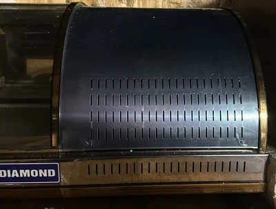 174-0067 Diamond Equipment GVRB-120 49” Self Contained Full Service Sushi Cooler
