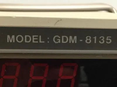 USED GW INSTEK GDM-8135