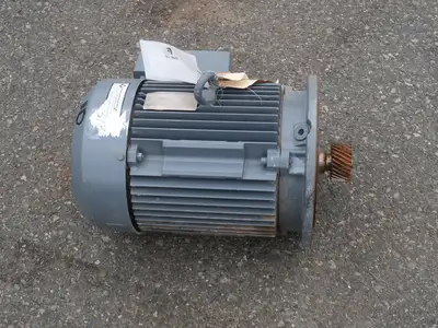 10 hp, 330/575 Volts, 1800 Rpm, 215TC Gear Motor