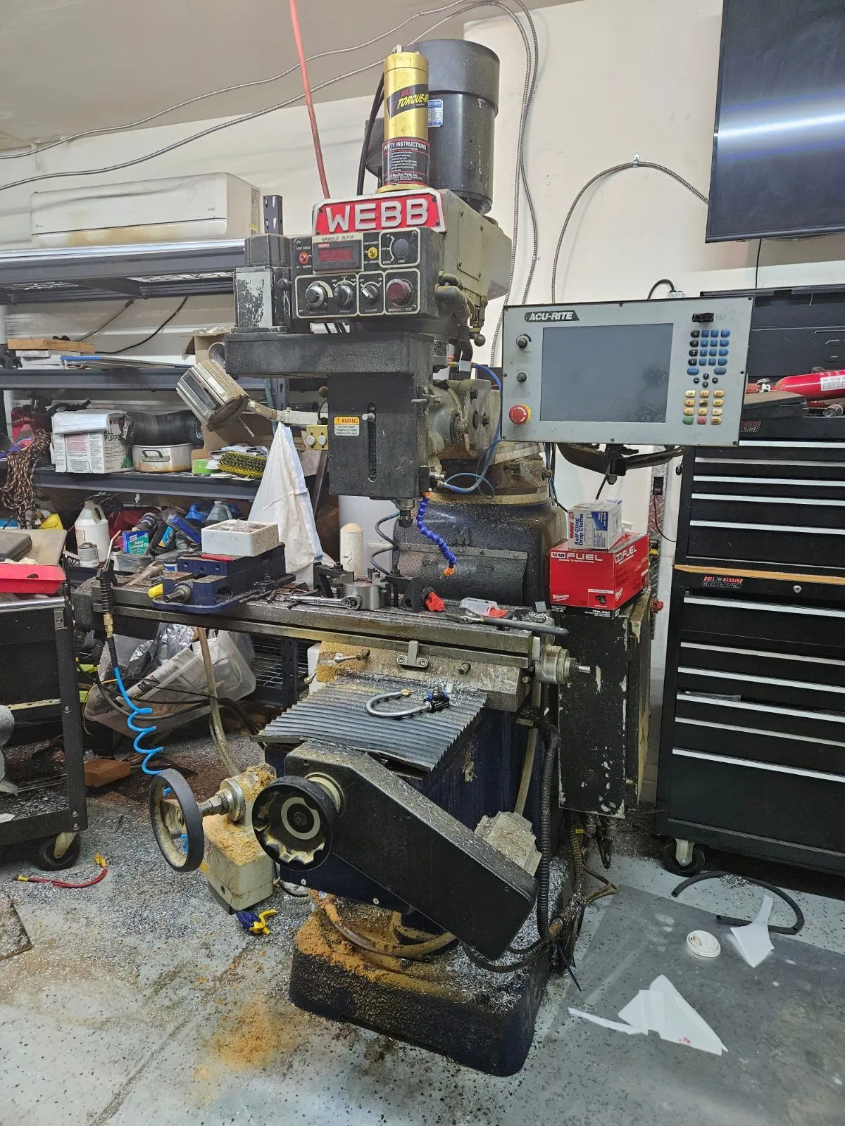 USED 2013 WEBB CHAMP 3EVS CNC