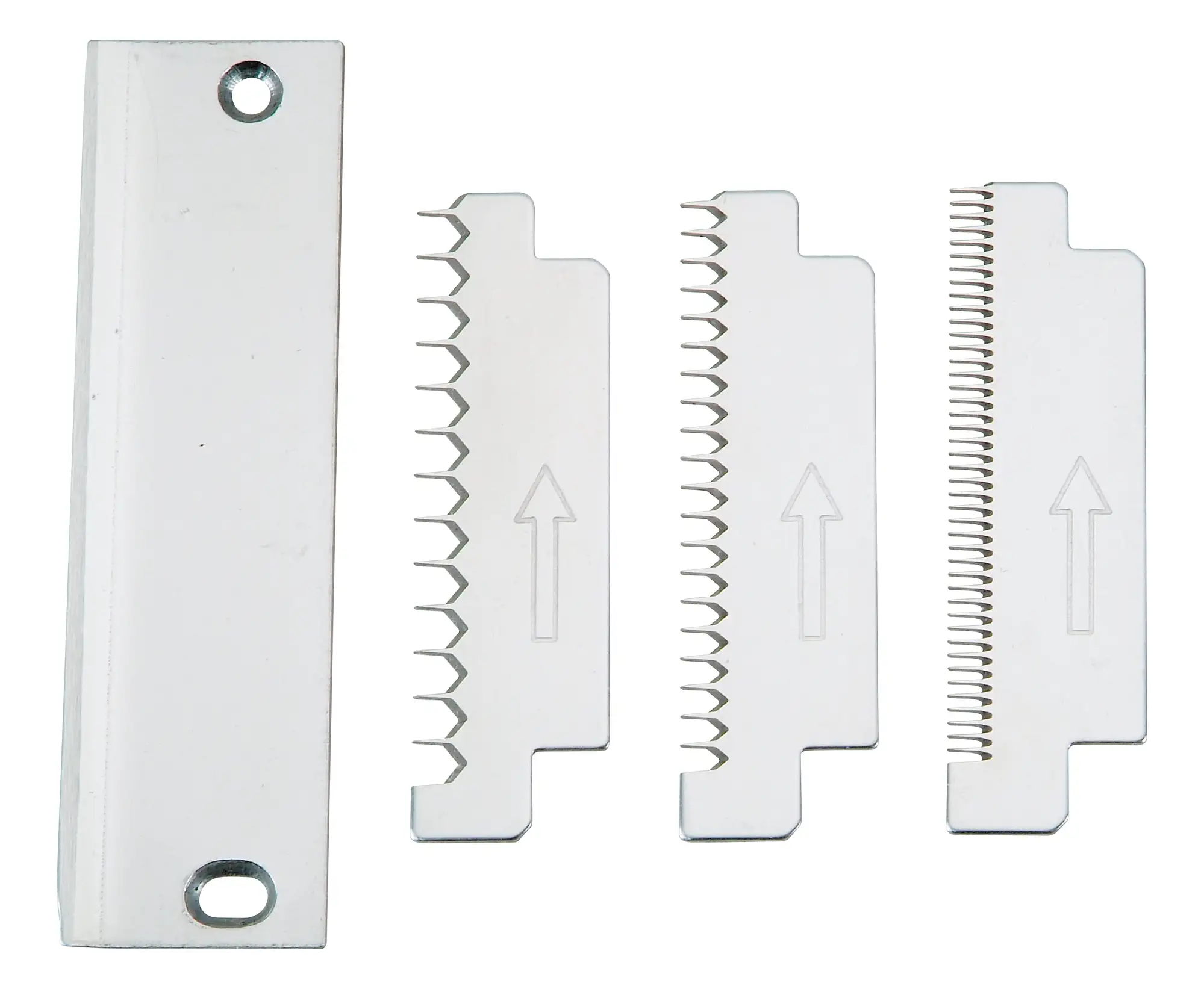3pc Serrated Blade Set for VTS-3G: Coarse, Medium, Fine (1 Set)