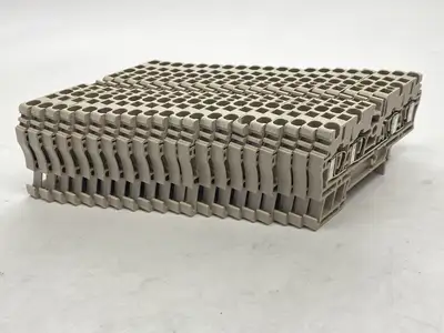 Used Weidmuller Feed-Through Terminal Block 1608570000 LOT OF 20 Terminal Blocks Michigan US | Maverick Industrial Sales #1394949