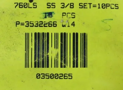 NEW LOT OF 130EA HAM-LET 760LS-SS-3/8 FERRULE'S 03500265 P=3532266 760LSSS38