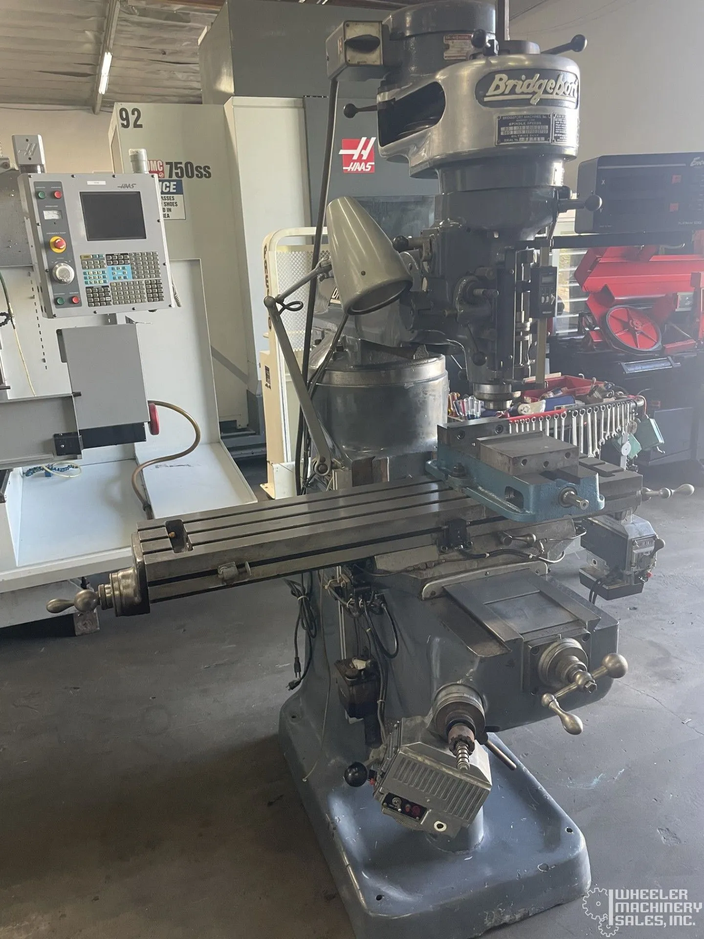 Bridgeport J-Head Vertical Mill #8260 #1