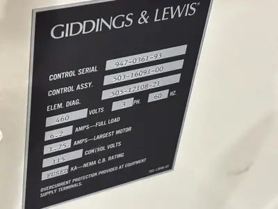1.5" GIDDINGS & LEWIS WINSLOMATIC MODEL HR DRILL POINT GRINDER & TOOL SHARPENER: STOCK #22072