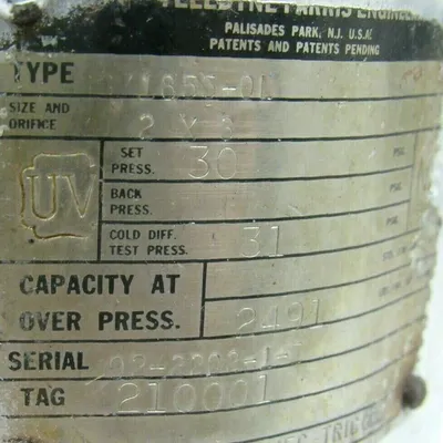 NEW FERRIS 1855-0L PRESSURE RELIEF VALVE 18550L