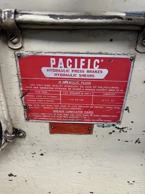 Used PACIFIC 500R Power Squaring Shears (Inch) Georgia US | The Equipment Hub #717910