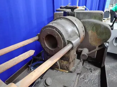 3" OLIVER ADRIAN MODEL #600 "AIRDRAULIC" AUTO INFEED DRILL GRINDER / SHARPENER: : STOCK #23653