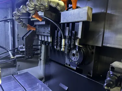 2014 HANWHA XD32H Swiss Type Automatic Screw Machines | Silverlight CNC, Inc (4)